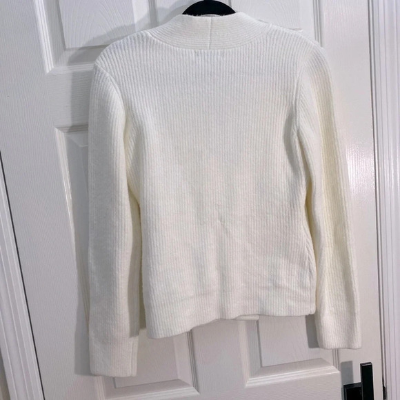 Elegant JLUXLABEL Cream Women's Sweater/cardigan size L - Picture 7 of 11